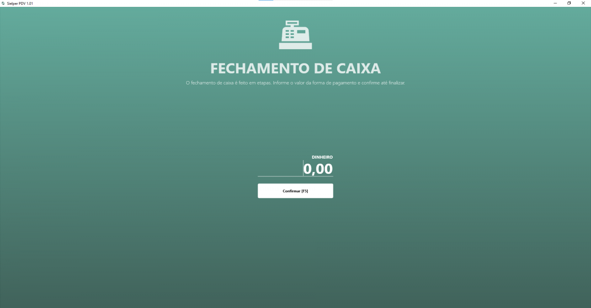 <strong>ABERTURA E FECHAMENTO DE CAIXA - SISTEMA SIELPER PDV</strong>